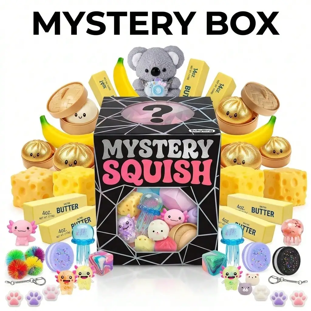 Kids' Toys - Slow Rebound Squishy Squeeze Fidget Blind