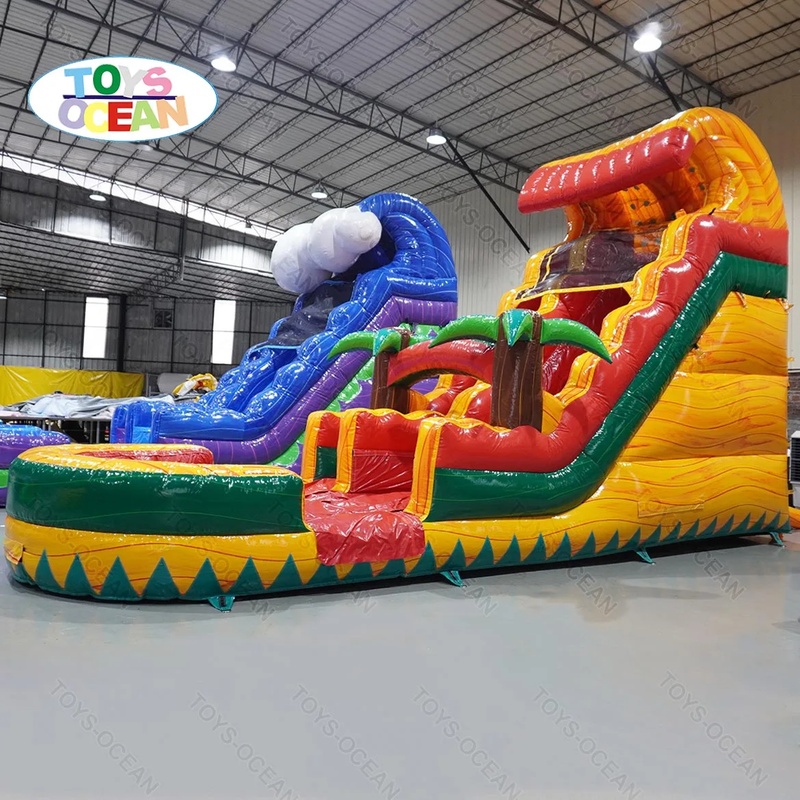 Kids Toys Rental - Factory Customized Large PVC Kids Slide
