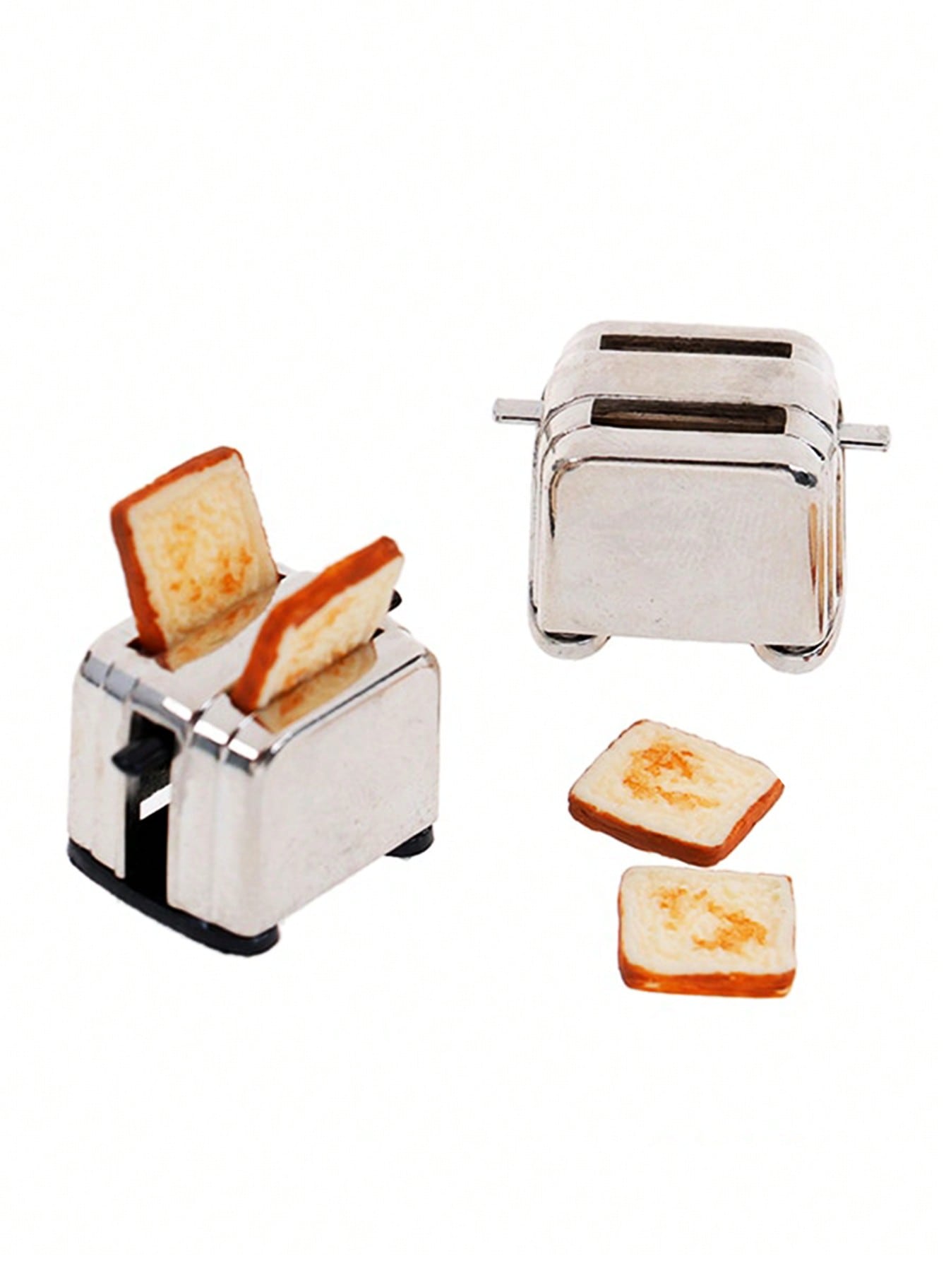 1:12 Dollhouse Miniature Toast - Dollhouse Furniture Set ulasan dan harga