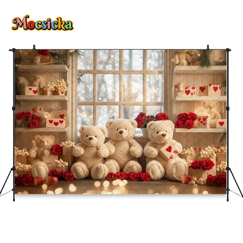 Mocsicka Valentine's Day Room  - Toys Background For Kids ulasan dan harga