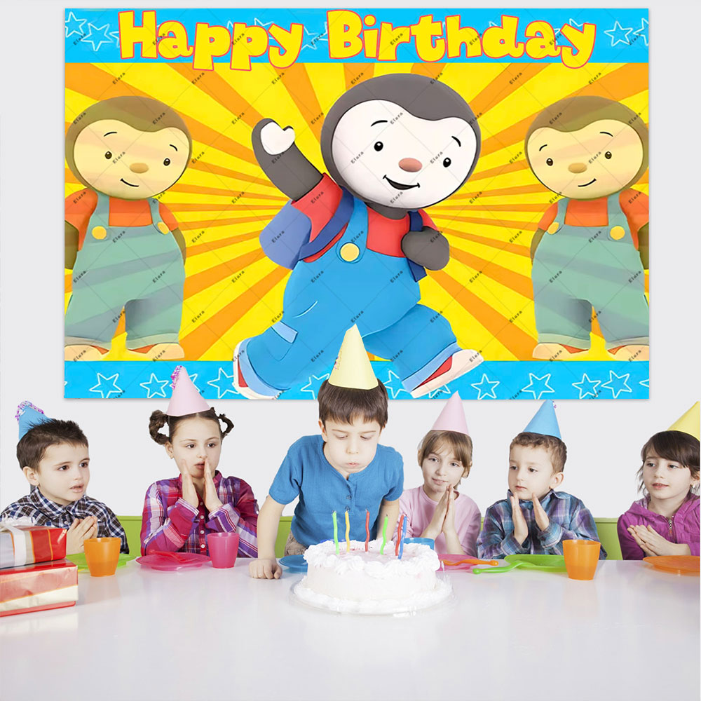 Cartoon Tchoupi Penguin Childr - Toys Background For Kids ulasan dan harga