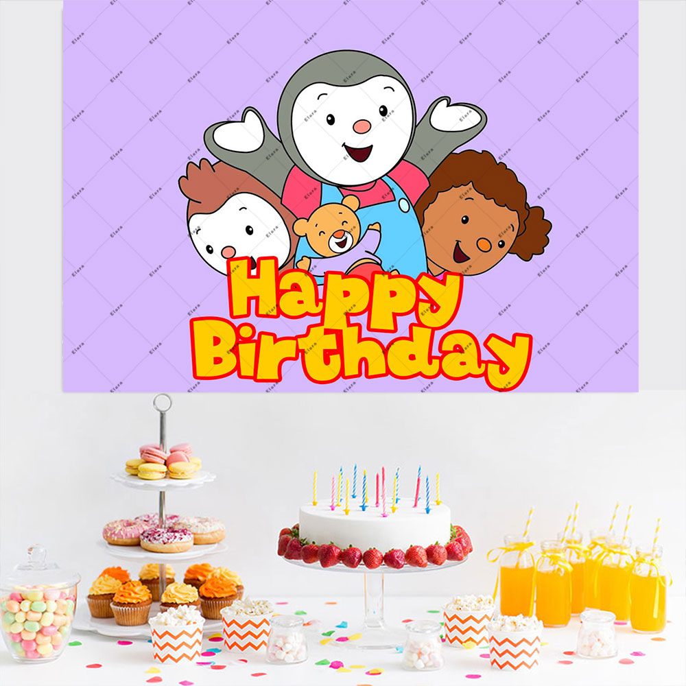 Cartoon Tchoupi Penguin Childr - Toys Background For Kids ulasan dan harga