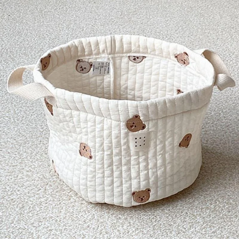 Cute Bear Embroidery Diaper Ba - Kids Zipper Toys ulasan dan harga