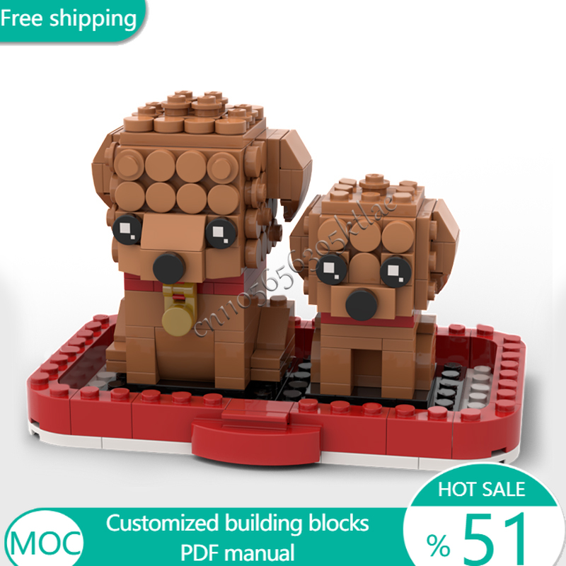 293 PCS Animal Goldendoodl And - Kids Toys Blocks ulasan dan harga