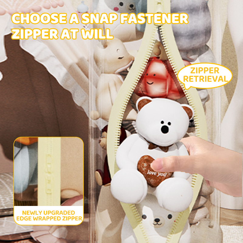 Doll Storage Box Plush Toys Bu - Kids Zipper Toys ulasan dan harga