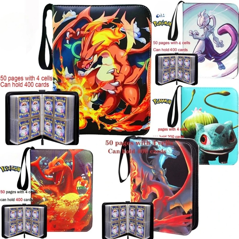 2026Pokemone Card Album PU Zip - Kids Zipper Toys ulasan dan harga