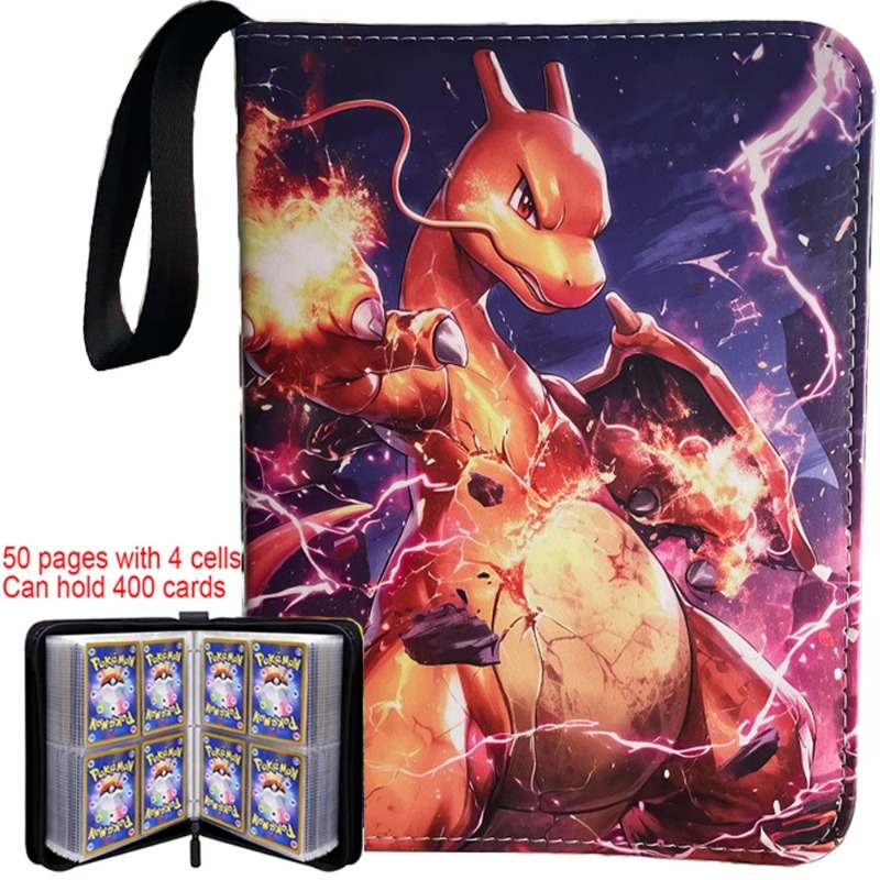 2026Pokemone Card Album PU Zip - Kids Zipper Toys ulasan dan harga
