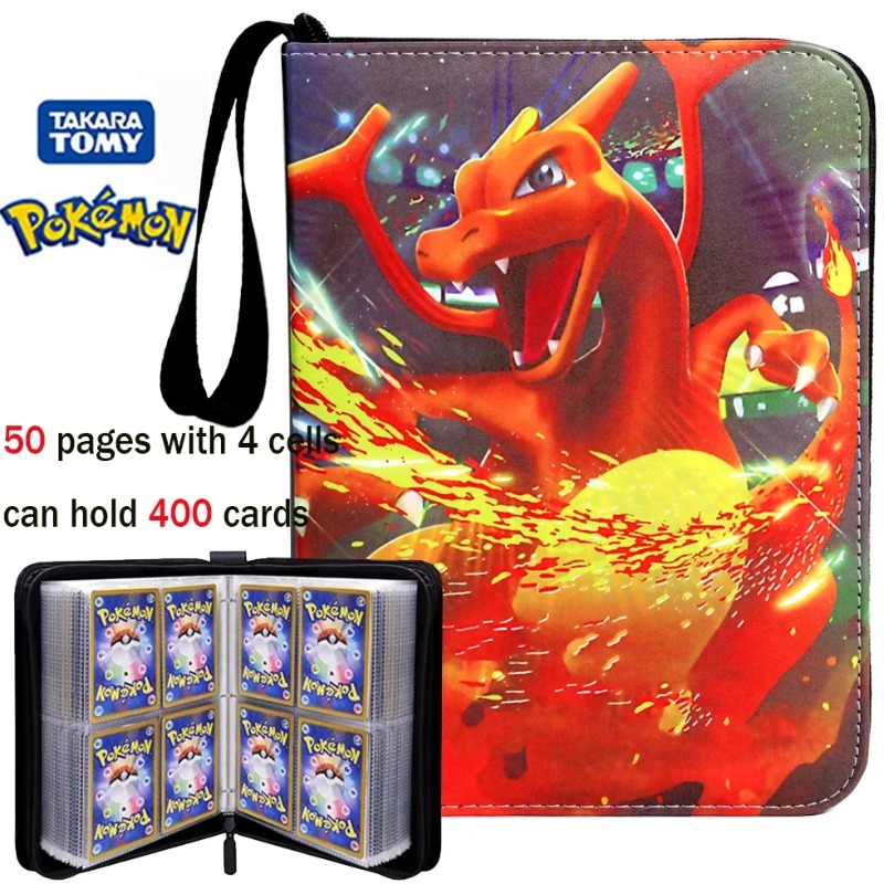 2026Pokemone Card Album PU Zip - Kids Zipper Toys ulasan dan harga
