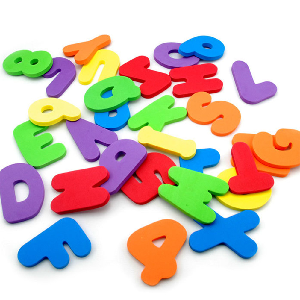 36 Pcs Kids Toys Bath Letter a - Bath Letter Number Foam ulasan dan harga