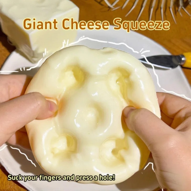 Taba Squishy Cheese Cube Stres - Kids' Toys ulasan dan harga
