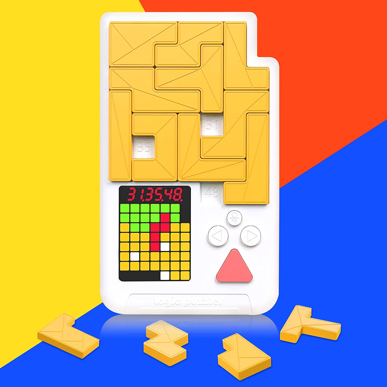Magnetic Logic Jigsaw Handheld - Kids Toys Under 1000 ulasan dan harga