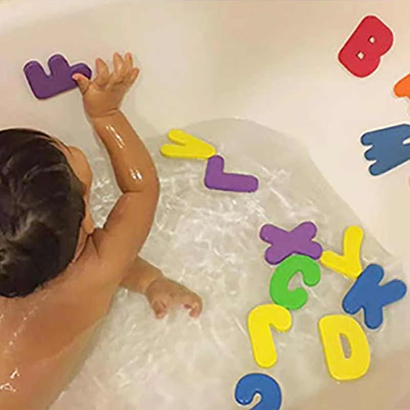 Children Bath Toys Foam Fun Fl - Bath Letter Number Foam ulasan dan harga