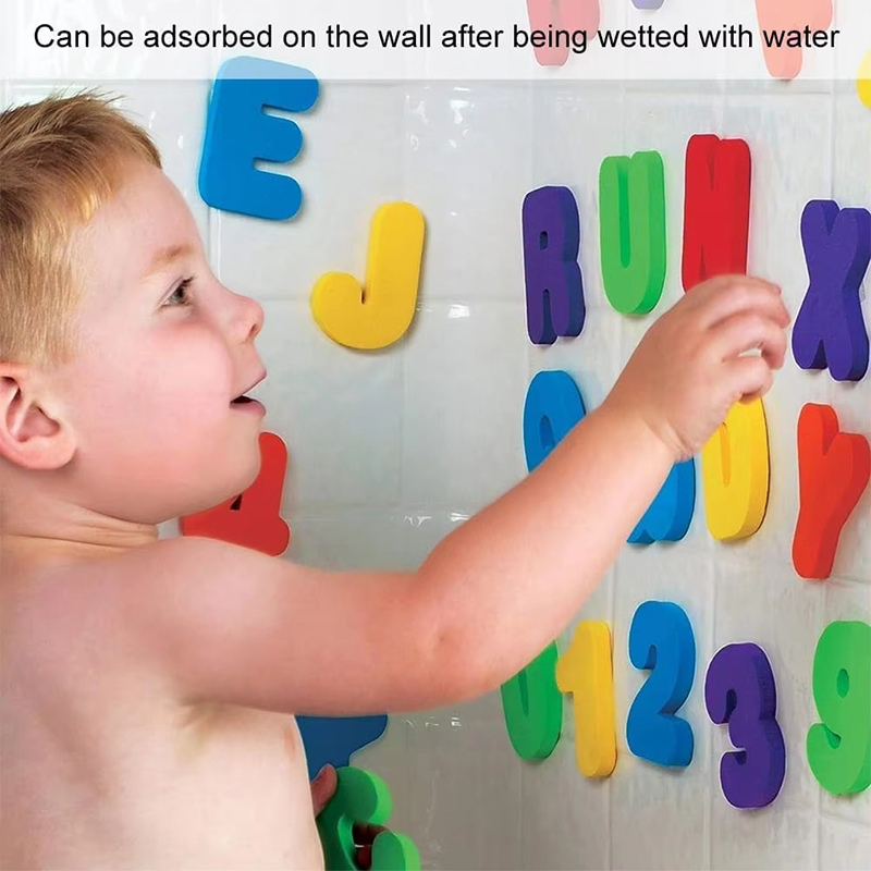 Children Bath Toys Foam Fun Fl - Bath Letter Number Foam ulasan dan harga