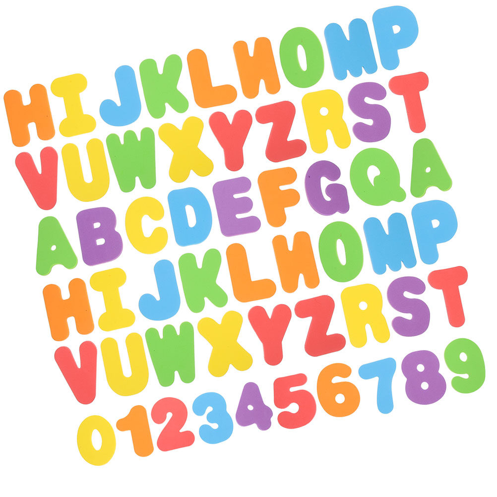 2Sets Eva Foam Alphabet Number - Bath Letter Number Foam ulasan dan harga