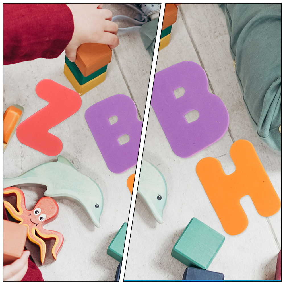 2Sets Eva Foam Alphabet Number - Bath Letter Number Foam ulasan dan harga