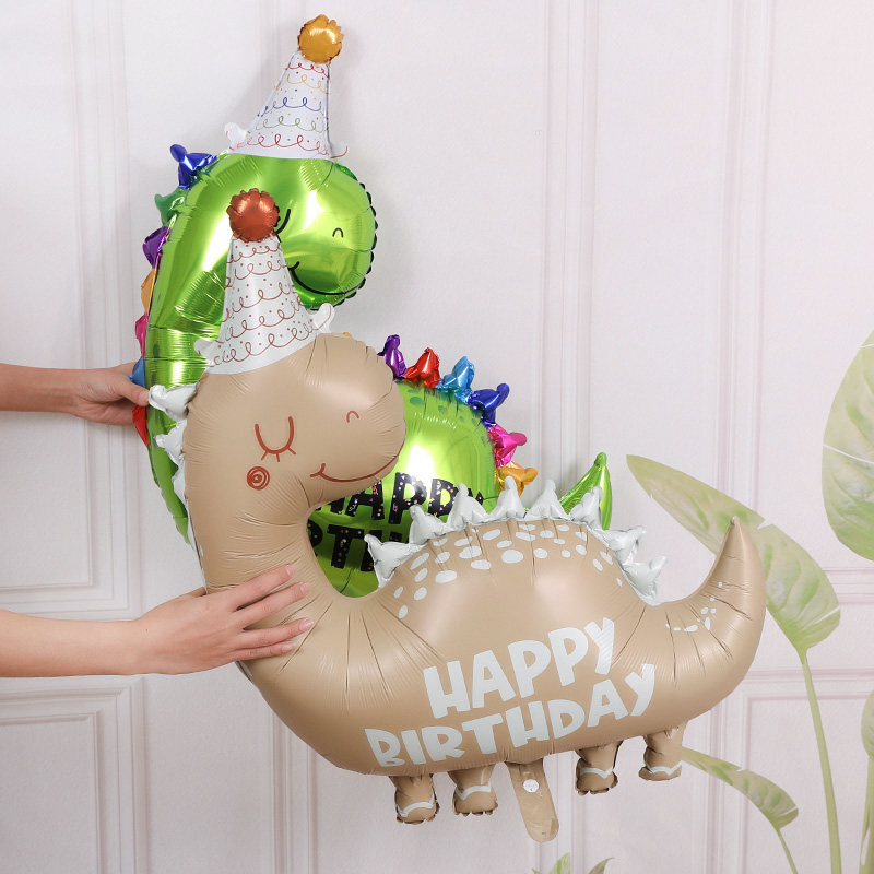 Dinosaur Aluminum Film Balloon - Toys Background For Kids ulasan dan harga