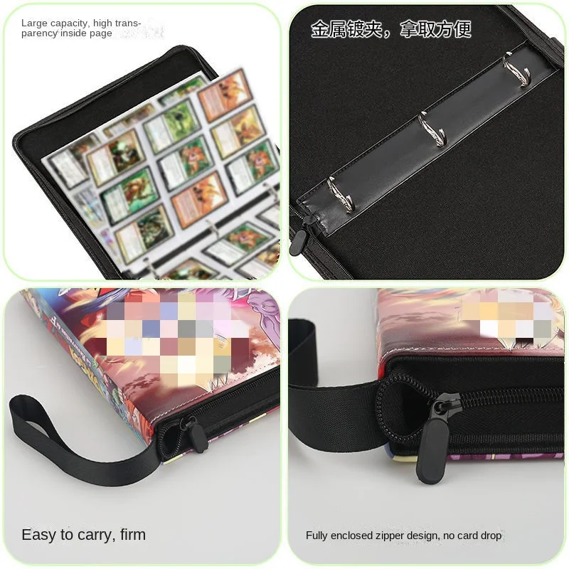 400pcs/900pcs Card Album Book  - Kids Zipper Toys ulasan dan harga