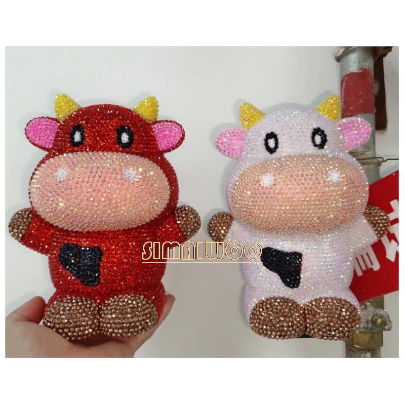 DIY Rhinestone Art Cow Doll To - Kids Toys Exhibition ulasan dan harga