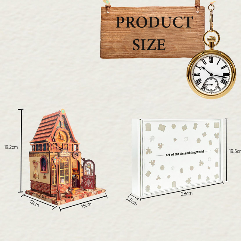 New Wooden Dollhouse Time Pavi - Dollhouse Furniture Set ulasan dan harga