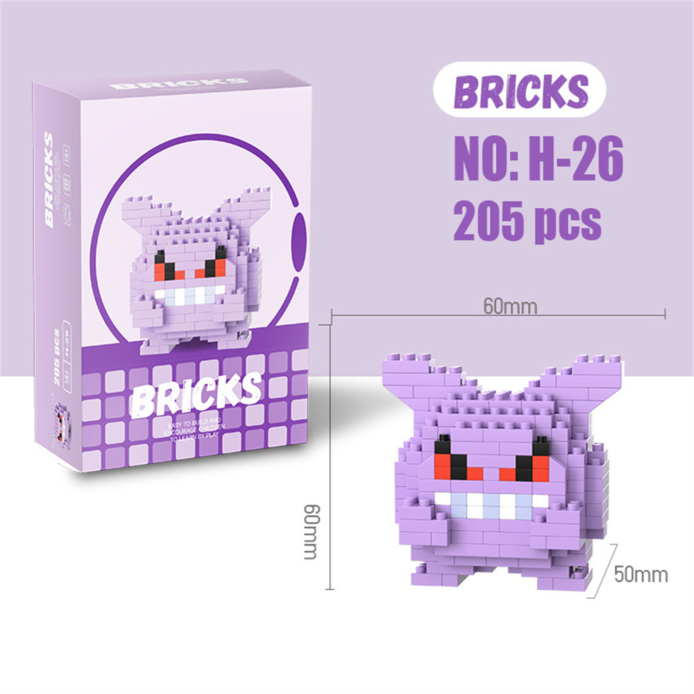 Pokemon Micro Building Blocks  - Kids Toys Blocks ulasan dan harga