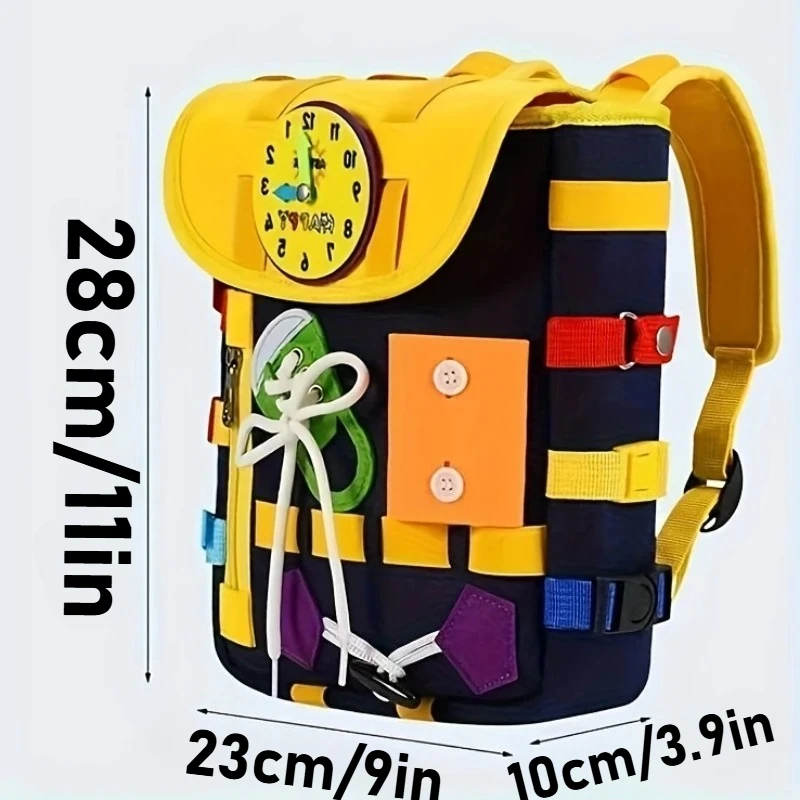 Montessori Felt Backpack for T - Kids Zipper Toys ulasan dan harga