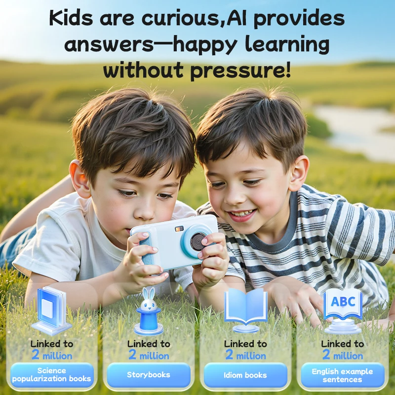 2026 New Kids Mini AI Smart Ph - Toys For Kids Video ulasan dan harga