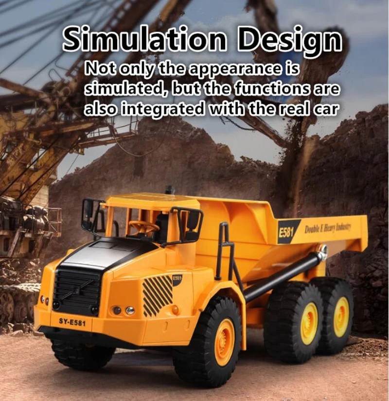 Remote Control Dump Truck RC 1 - Kids Toys Under $20 ulasan dan harga