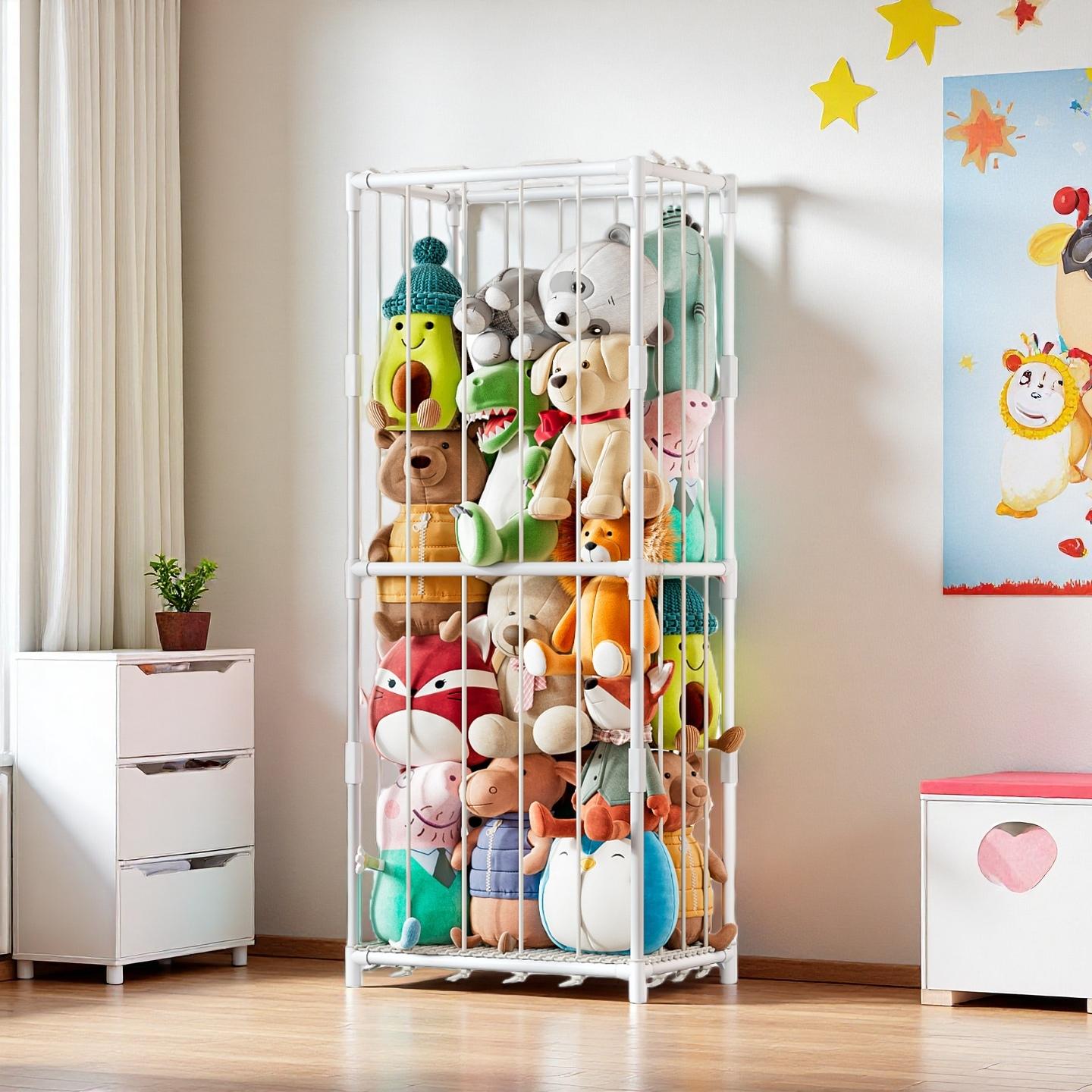 Vertical Stuffed Animal Storag - Kids' Toys ulasan dan harga