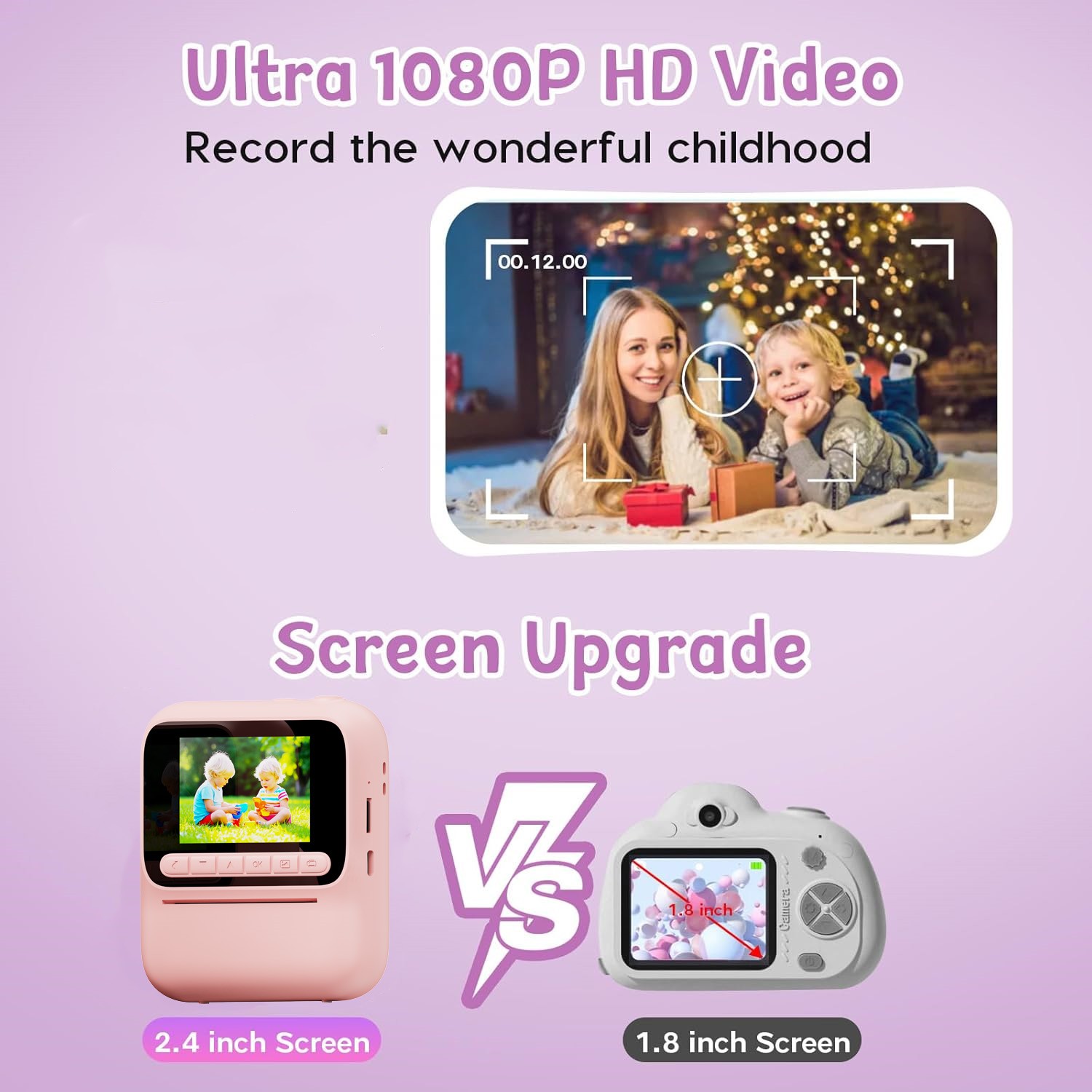 Kids Instant Color Printing Ca - Toys For Kids Video ulasan dan harga