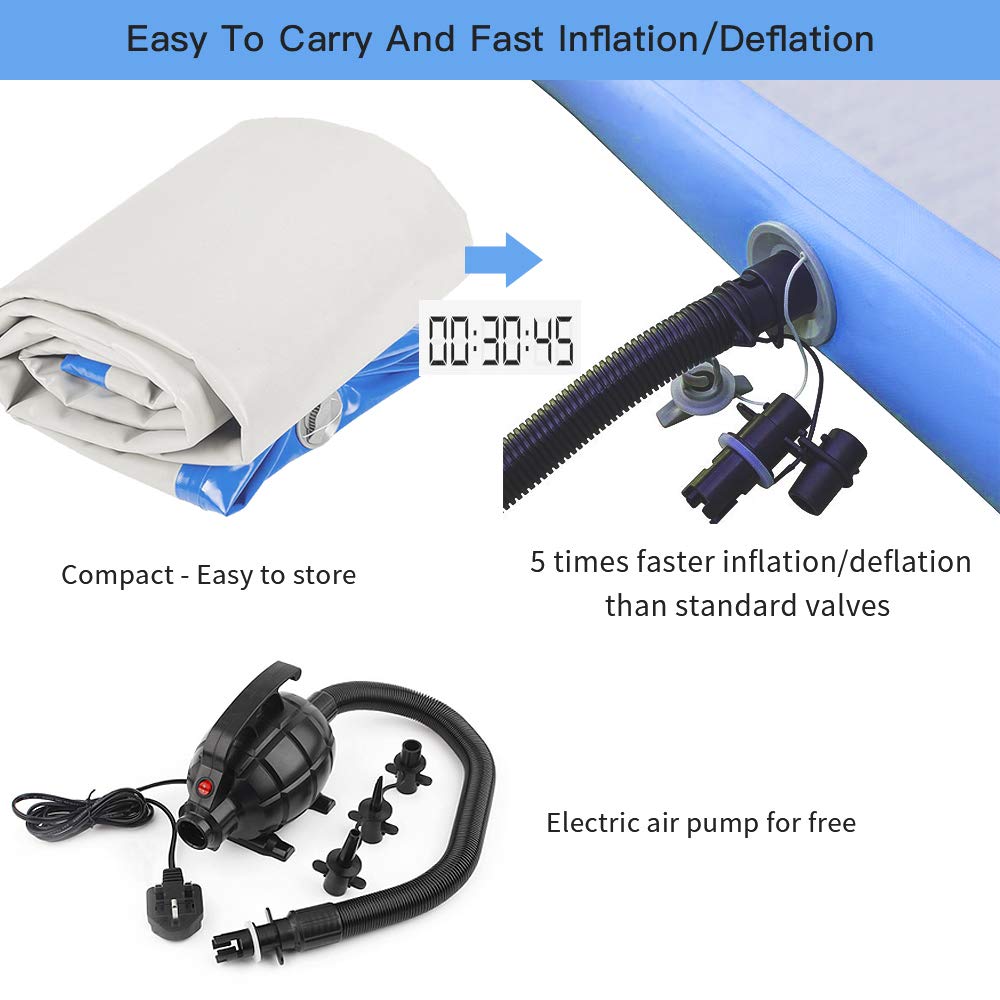 4M Inflatable Airtrack Yoga ma - Kids Yoga Toys ulasan dan harga