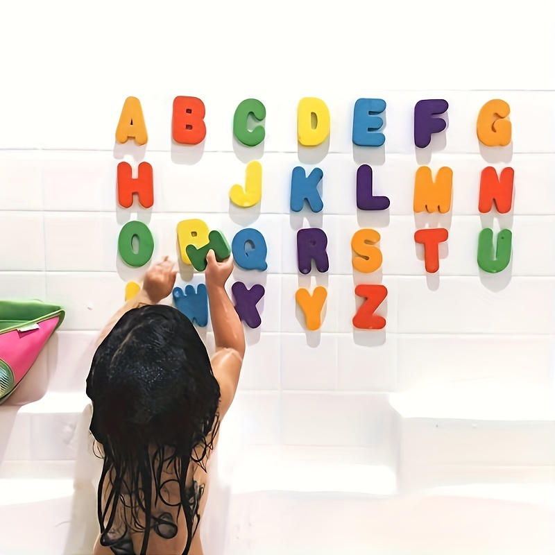 36pcs Set Of Bath Foam Letters - Bath Letter Number Foam ulasan dan harga