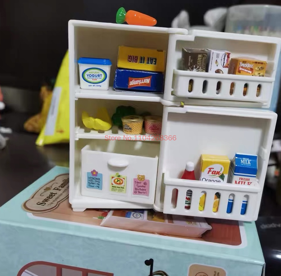 Forest Family 1/12 Kitchen Fur - Dollhouse Furniture Set ulasan dan harga