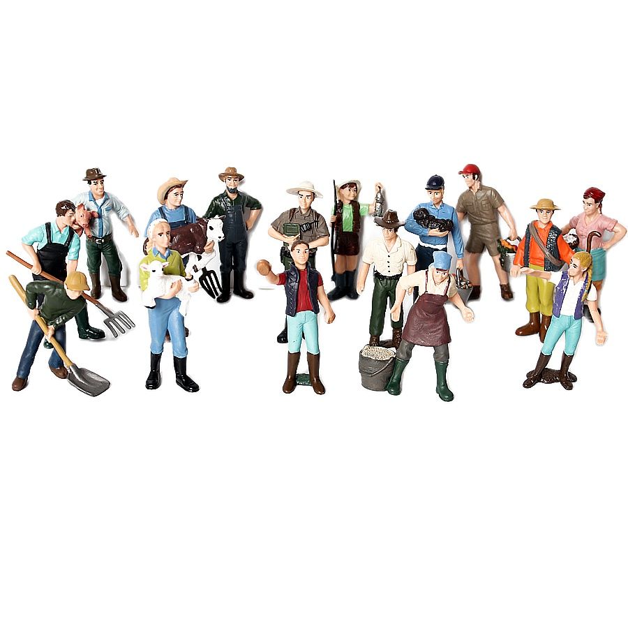 17PCS Assorted Simulation Farm - Kids Toys Under $20 ulasan dan harga
